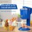 [Frozen Yogurt Maker] 0.634 Quart Ice Cream & Sorbet Gelato Maker Attachment for Mixer - Compatible with 1.057 Qt and Larger Stand Mixers - Frozen Yogurt