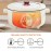 [Non-Stick Electric Pot] Non-Stick White Single-Layer Electric Pot | Multi-Function Electric Stew Pan Cookware