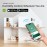 1 Pack Large Room/Bedroom Humidifier 1.59gal Top-Fill Cool Mist with Essential Oil Diffuser, App & Voice Control (Alexa/), 7-Color Night, Auto-Restart Operation for Nursery, Home, Whole House - Easy-Fill System, White