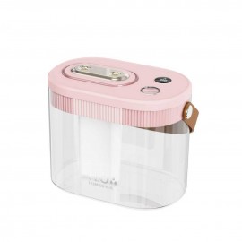 Low noise sonic technology humidifier, high capacity USB portable desktop sprayer, dual nozzle transparent design, no battery required - modern design, humidifier suitable for bedroom use, simple appearance, suitable for small space home users., Air