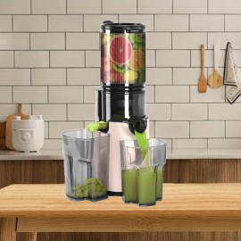 Cold Press Juicer, 350W Juice Extractor Machine, Slow Masticating Juicer Machines, 4.7