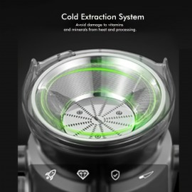 Qcen Juicer Machine, 800W Centrifugal Juicer Extractor With Wide Mouth 3