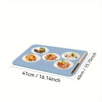 4-Temperature Mode Electric Warming Tray - Touch Control, Foldable Silicone Insulation Board for Hot Food & Beverages, 110-130V, US Plug, Ideal Christmas Gift for Home Use, Food Warming Tray, Sleek Modern Design, Durable Kitchen Item