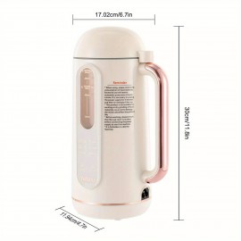 Corded Electric Soy Milk Maker: The Ultimate Automatic Nut and Soybean Juicer Kettle for Fresh Nutritious Drinks
